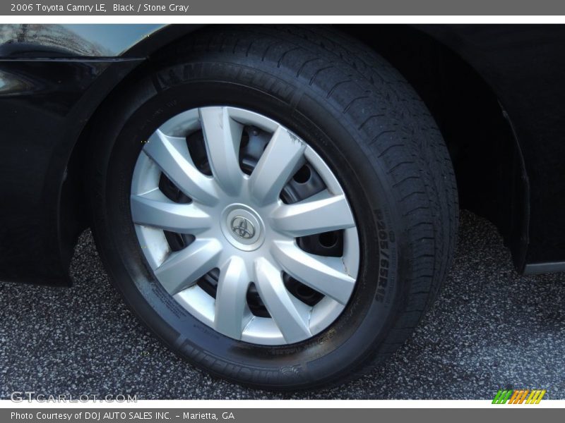 Black / Stone Gray 2006 Toyota Camry LE