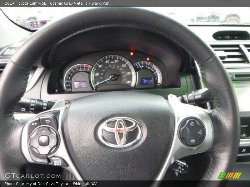 Cosmic Gray Metallic / Black/Ash 2014 Toyota Camry SE