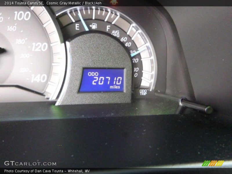 Cosmic Gray Metallic / Black/Ash 2014 Toyota Camry SE