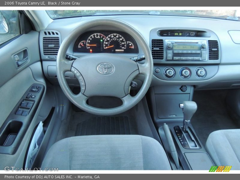 Black / Stone Gray 2006 Toyota Camry LE