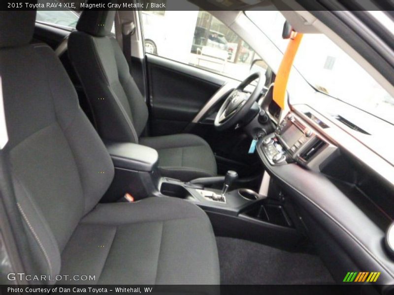 Magnetic Gray Metallic / Black 2015 Toyota RAV4 XLE
