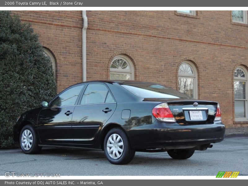 Black / Stone Gray 2006 Toyota Camry LE