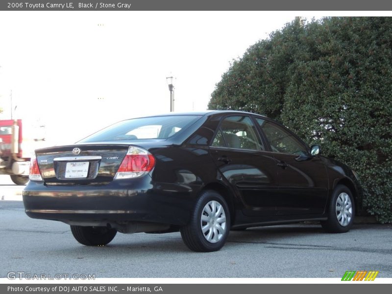 Black / Stone Gray 2006 Toyota Camry LE
