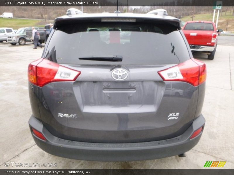 Magnetic Gray Metallic / Black 2015 Toyota RAV4 XLE