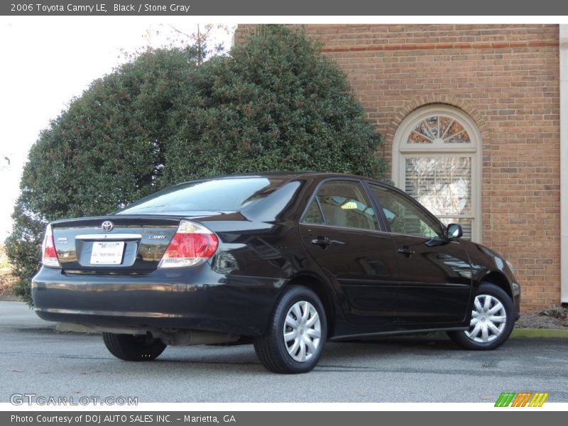 Black / Stone Gray 2006 Toyota Camry LE