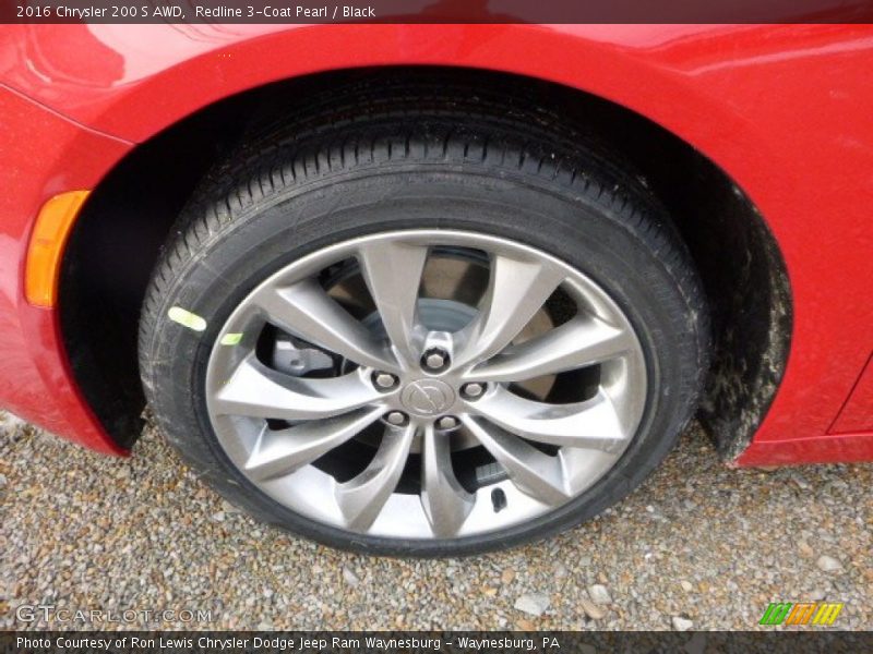 Redline 3-Coat Pearl / Black 2016 Chrysler 200 S AWD