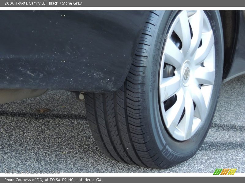Black / Stone Gray 2006 Toyota Camry LE