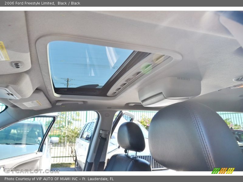 Black / Black 2006 Ford Freestyle Limited