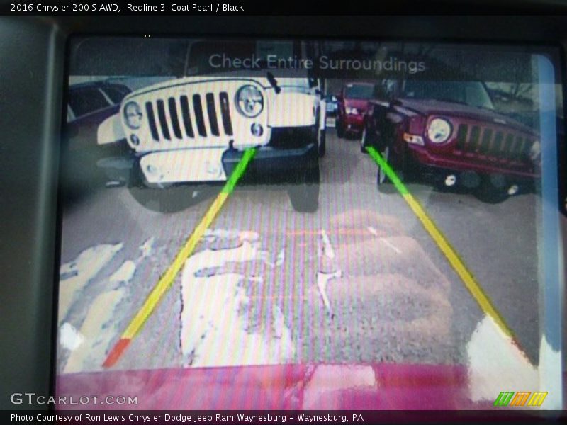 Redline 3-Coat Pearl / Black 2016 Chrysler 200 S AWD