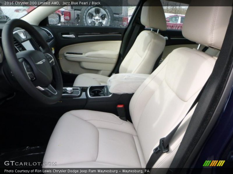 Jazz Blue Pearl / Black 2016 Chrysler 300 Limited AWD