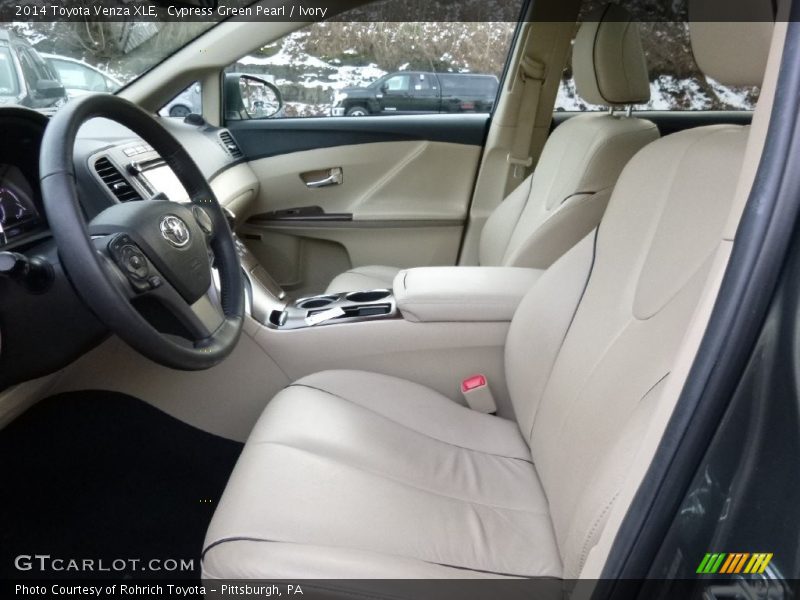 Cypress Green Pearl / Ivory 2014 Toyota Venza XLE