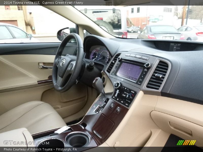 Cypress Green Pearl / Ivory 2014 Toyota Venza XLE