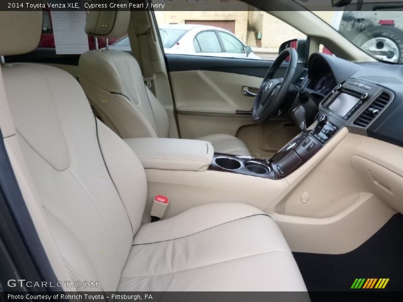 Cypress Green Pearl / Ivory 2014 Toyota Venza XLE