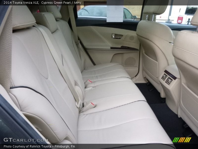 Cypress Green Pearl / Ivory 2014 Toyota Venza XLE