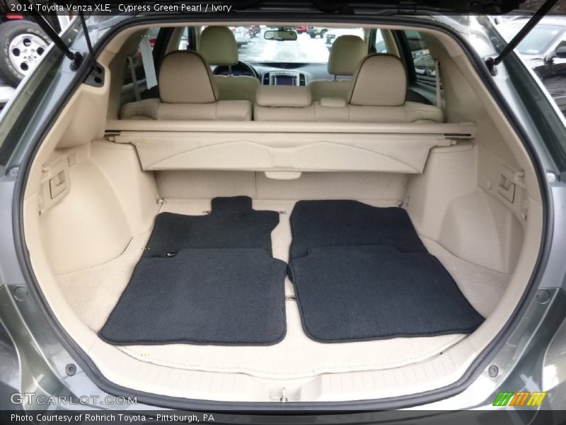 Cypress Green Pearl / Ivory 2014 Toyota Venza XLE