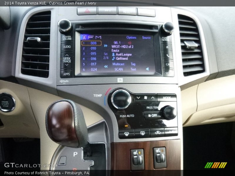 Cypress Green Pearl / Ivory 2014 Toyota Venza XLE
