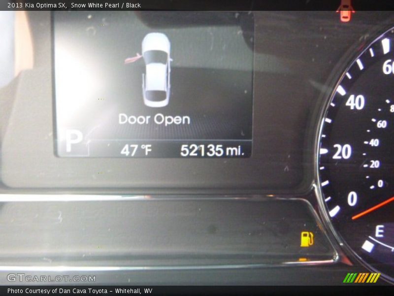 Snow White Pearl / Black 2013 Kia Optima SX