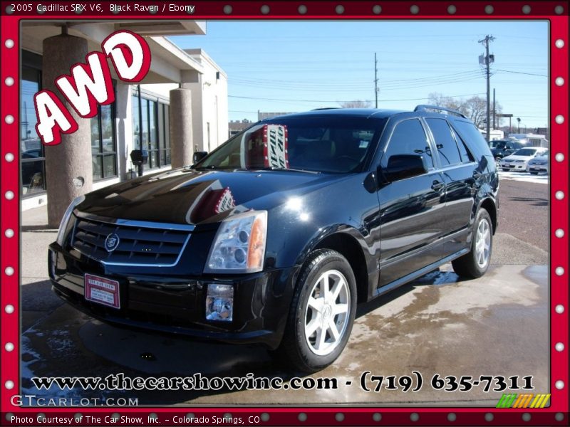 Black Raven / Ebony 2005 Cadillac SRX V6