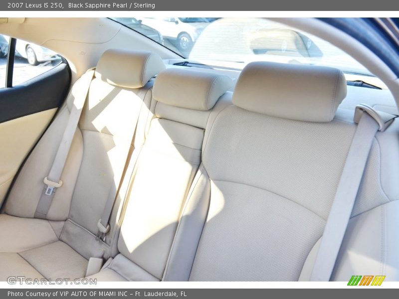Black Sapphire Pearl / Sterling 2007 Lexus IS 250