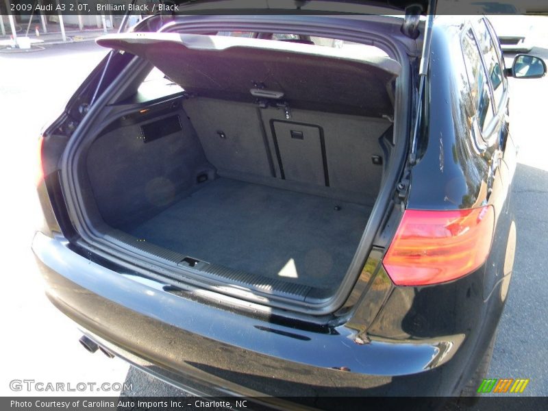 Brilliant Black / Black 2009 Audi A3 2.0T