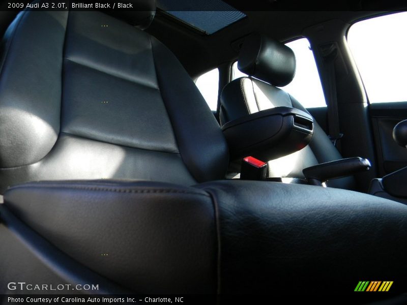 Brilliant Black / Black 2009 Audi A3 2.0T