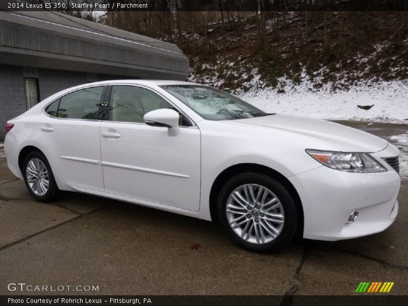 Starfire Pearl / Parchment 2014 Lexus ES 350