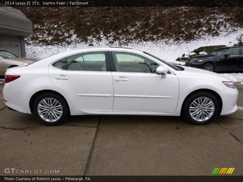 Starfire Pearl / Parchment 2014 Lexus ES 350