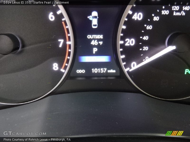Starfire Pearl / Parchment 2014 Lexus ES 350