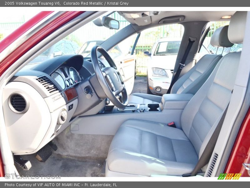  2005 Touareg V6 Kristal Grey Interior