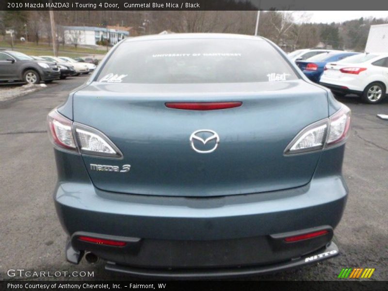 Gunmetal Blue Mica / Black 2010 Mazda MAZDA3 i Touring 4 Door