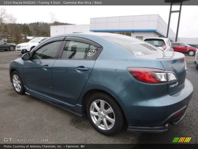 Gunmetal Blue Mica / Black 2010 Mazda MAZDA3 i Touring 4 Door