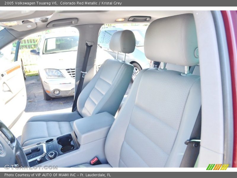 Colorado Red Metallic / Kristal Grey 2005 Volkswagen Touareg V6