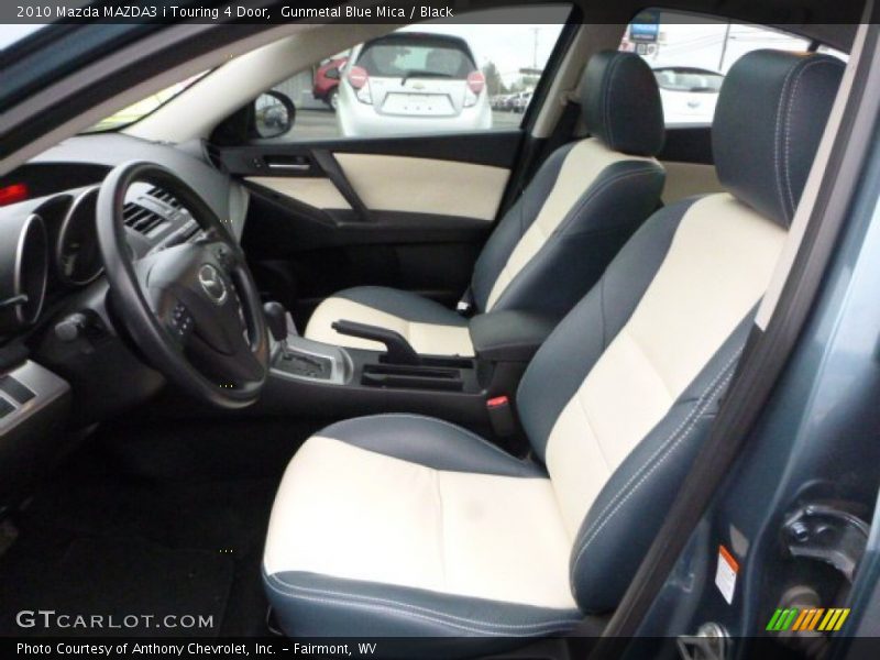 Gunmetal Blue Mica / Black 2010 Mazda MAZDA3 i Touring 4 Door