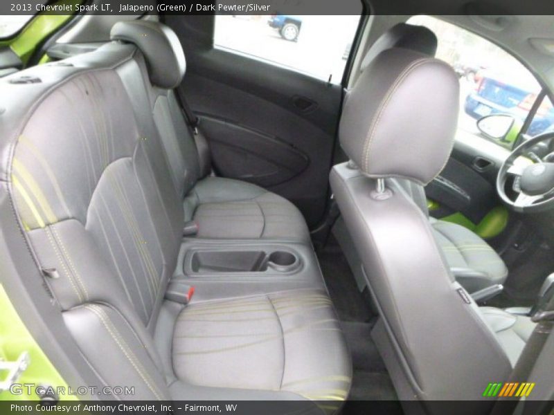 Jalapeno (Green) / Dark Pewter/Silver 2013 Chevrolet Spark LT