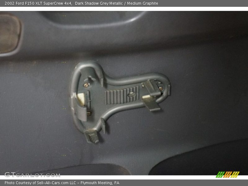 Dark Shadow Grey Metallic / Medium Graphite 2002 Ford F150 XLT SuperCrew 4x4