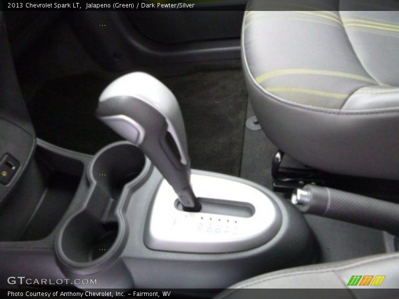 Jalapeno (Green) / Dark Pewter/Silver 2013 Chevrolet Spark LT