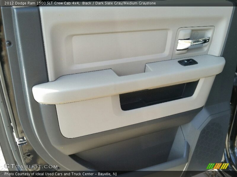 Black / Dark Slate Gray/Medium Graystone 2012 Dodge Ram 1500 SLT Crew Cab 4x4