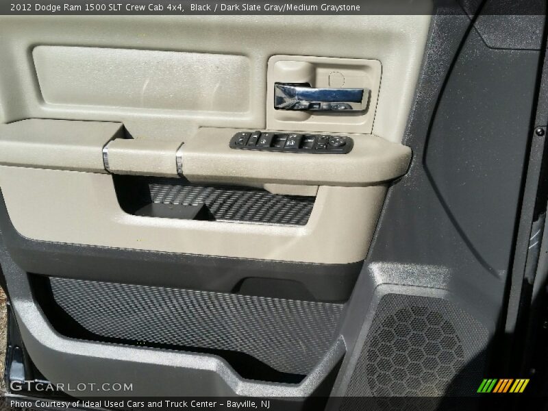 Black / Dark Slate Gray/Medium Graystone 2012 Dodge Ram 1500 SLT Crew Cab 4x4