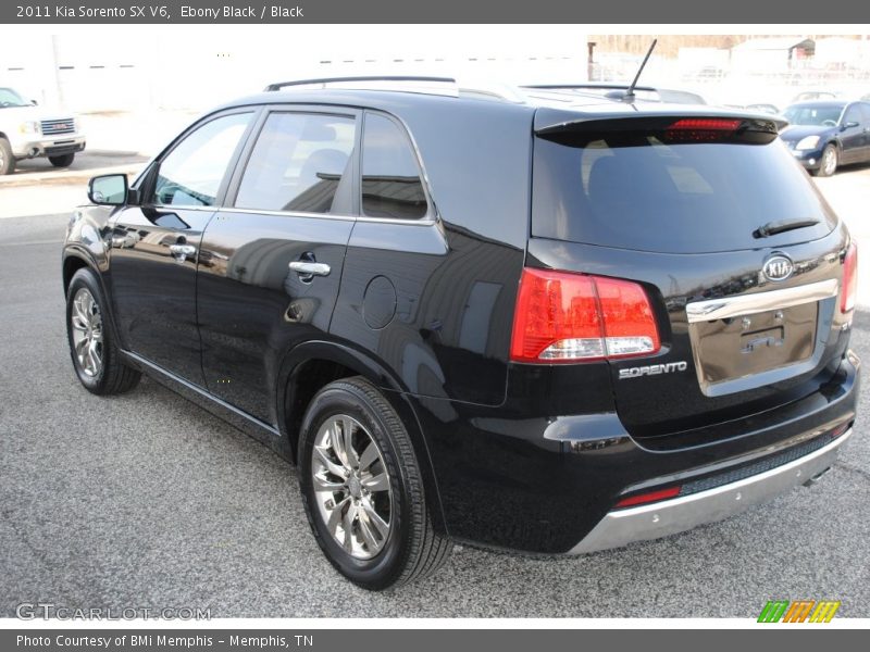 Ebony Black / Black 2011 Kia Sorento SX V6