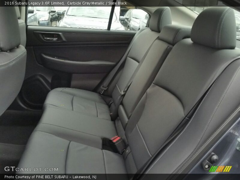 Carbide Gray Metallic / Slate Black 2016 Subaru Legacy 3.6R Limited