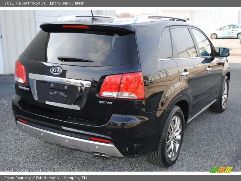 Ebony Black / Black 2011 Kia Sorento SX V6