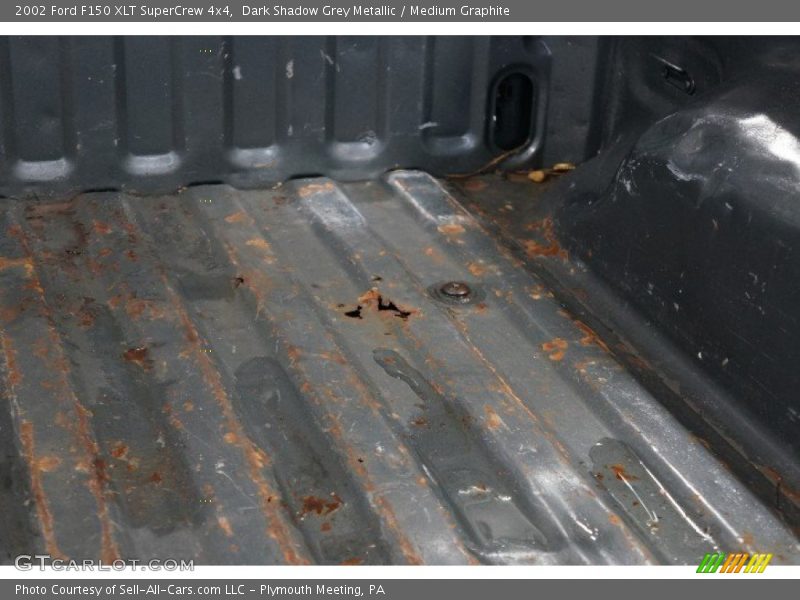 Dark Shadow Grey Metallic / Medium Graphite 2002 Ford F150 XLT SuperCrew 4x4