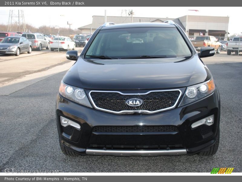 Ebony Black / Black 2011 Kia Sorento SX V6