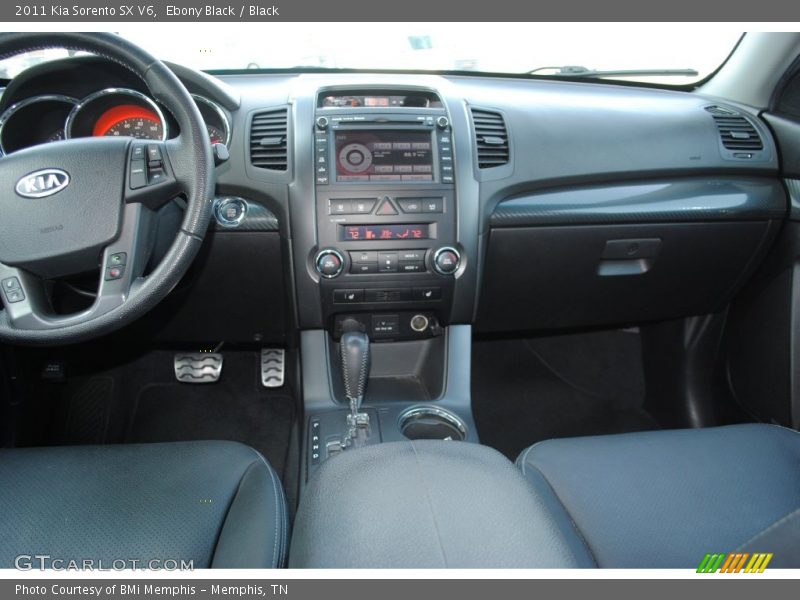 Ebony Black / Black 2011 Kia Sorento SX V6