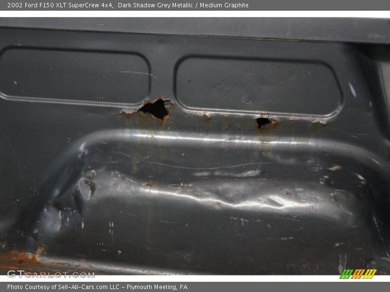 Dark Shadow Grey Metallic / Medium Graphite 2002 Ford F150 XLT SuperCrew 4x4