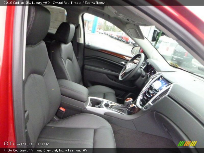 Crystal Red Tincoat / Ebony/Ebony 2016 Cadillac SRX Luxury AWD
