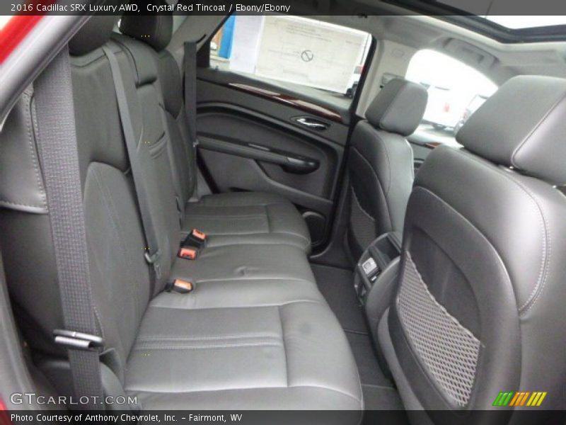 Crystal Red Tincoat / Ebony/Ebony 2016 Cadillac SRX Luxury AWD