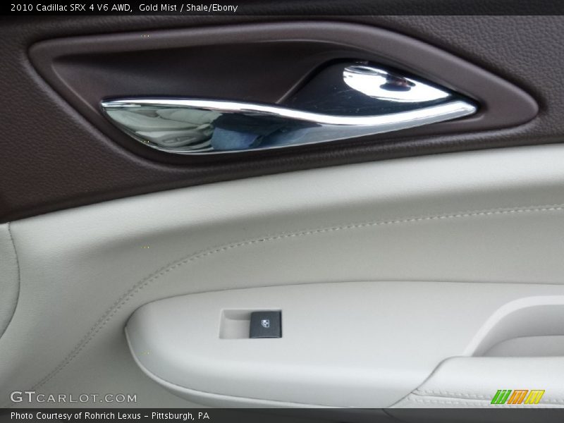 Gold Mist / Shale/Ebony 2010 Cadillac SRX 4 V6 AWD