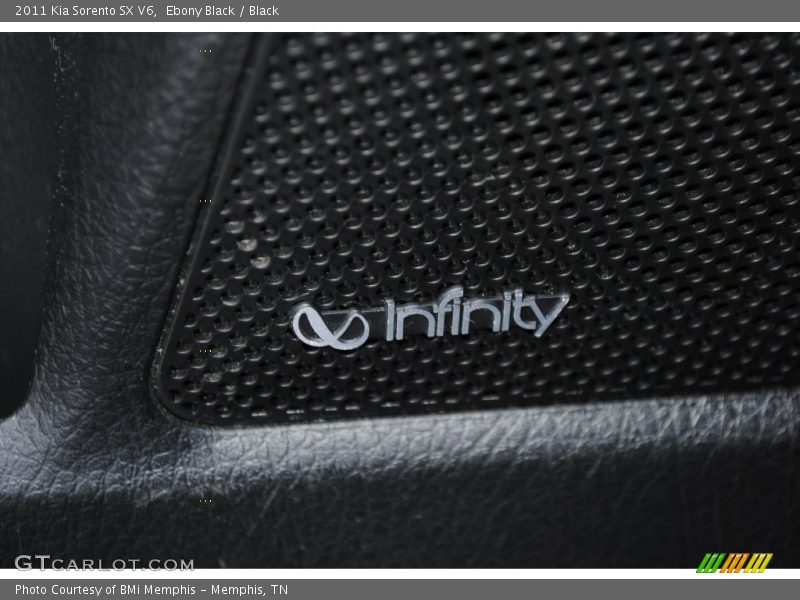 Ebony Black / Black 2011 Kia Sorento SX V6