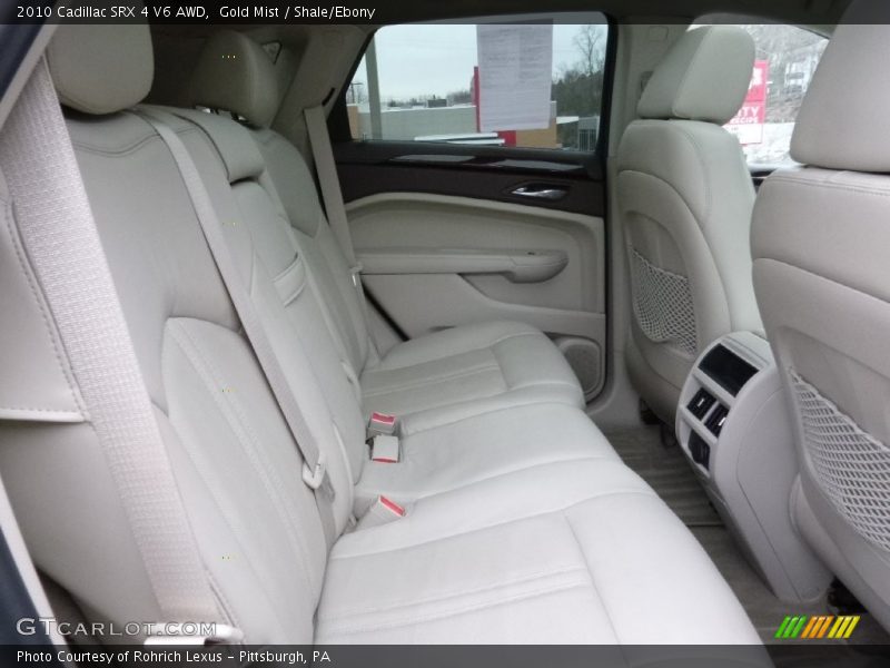 Gold Mist / Shale/Ebony 2010 Cadillac SRX 4 V6 AWD